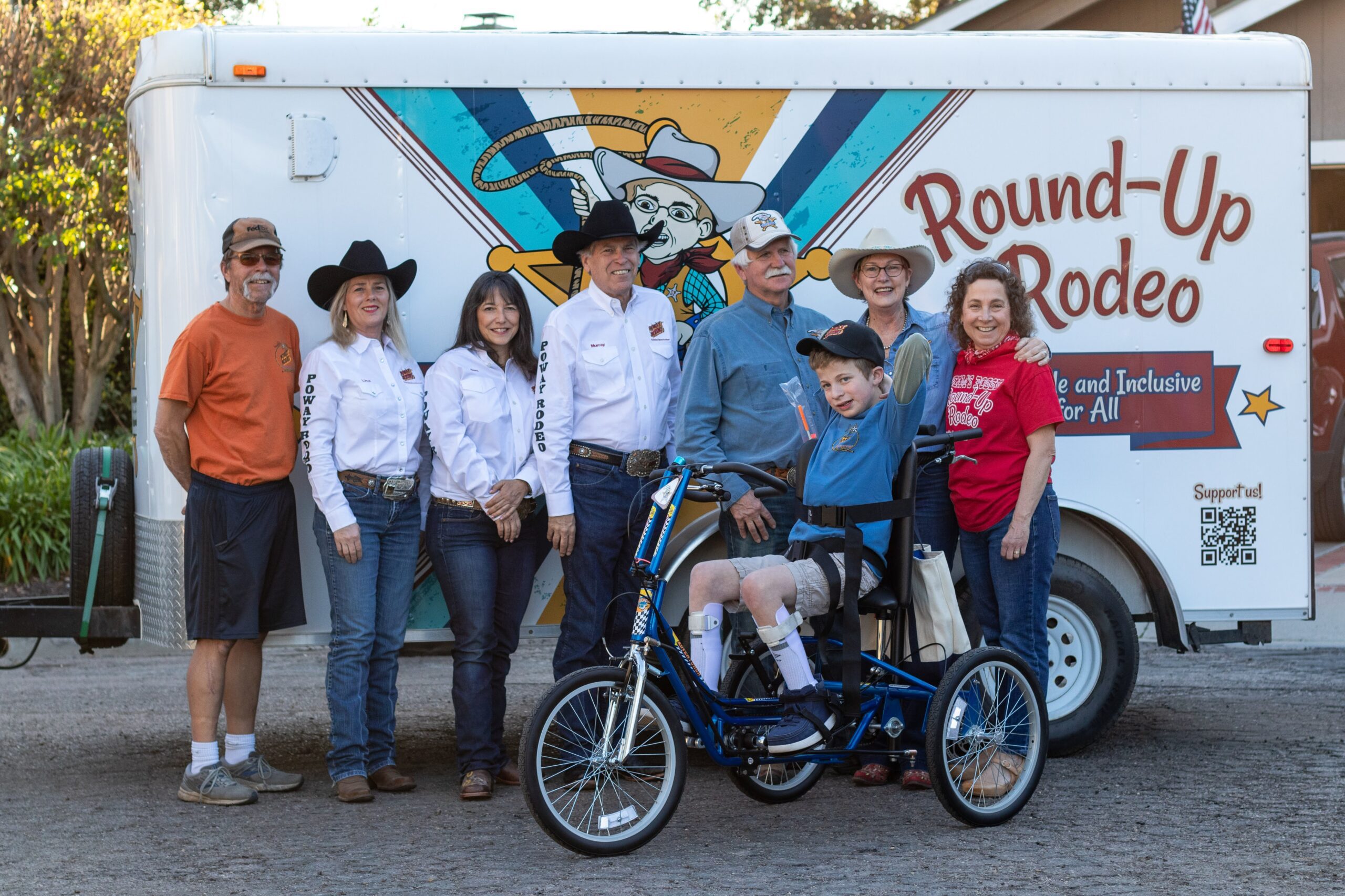 Matthew, Sam's Posse and Poway Rodeo Volunteers