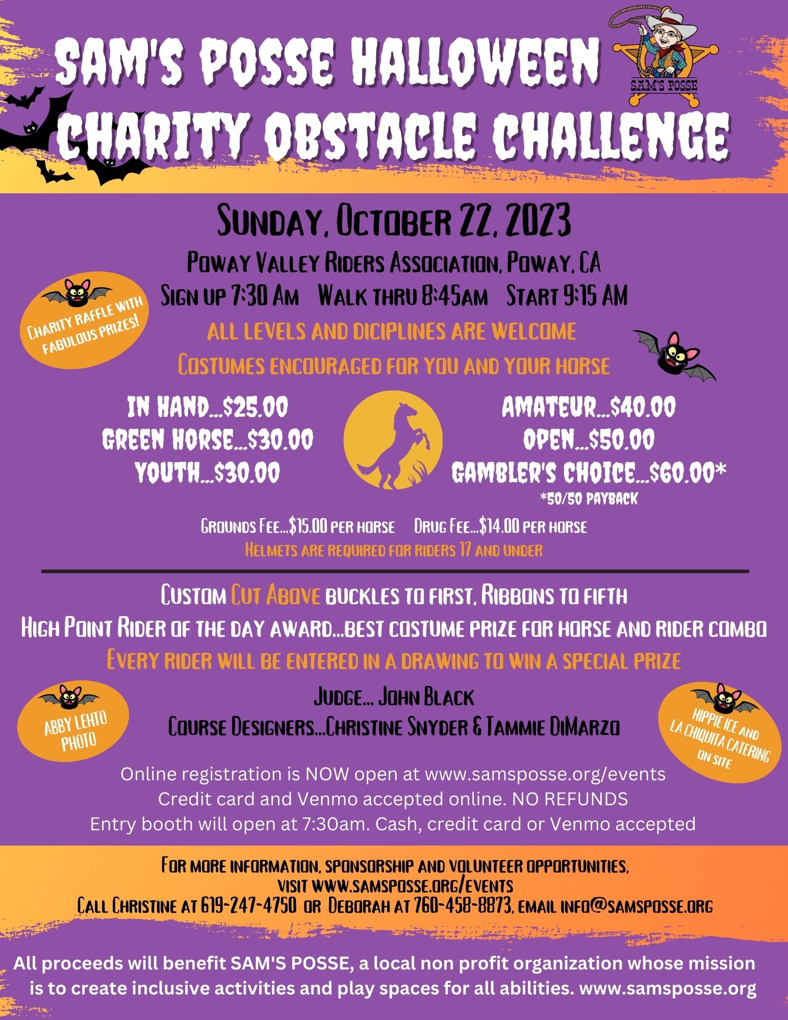 Obstacle Challenge Flyer